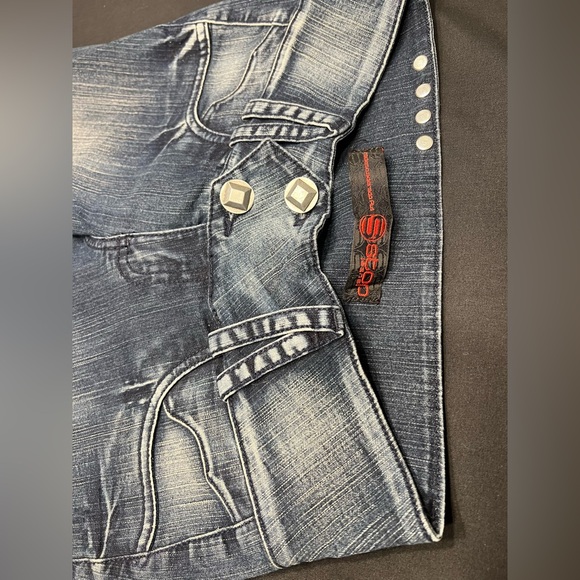 dark denim Stop jeans size 7 - Picture 7 of 8